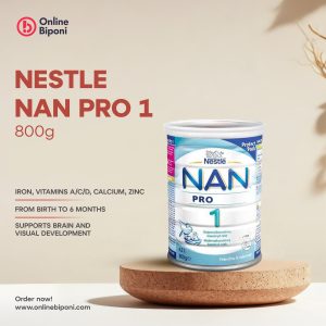 Nestlé NAN PRO 1 (800g) – জন্ম থেকে ৬ মাস বয়সী শিশুদের জন্য উন্নতমানের ফর্মুলা