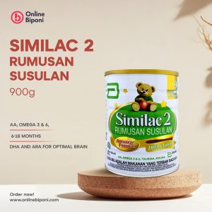 Similac 2 Rumusan Susulan 900g – Baby Formula Milk